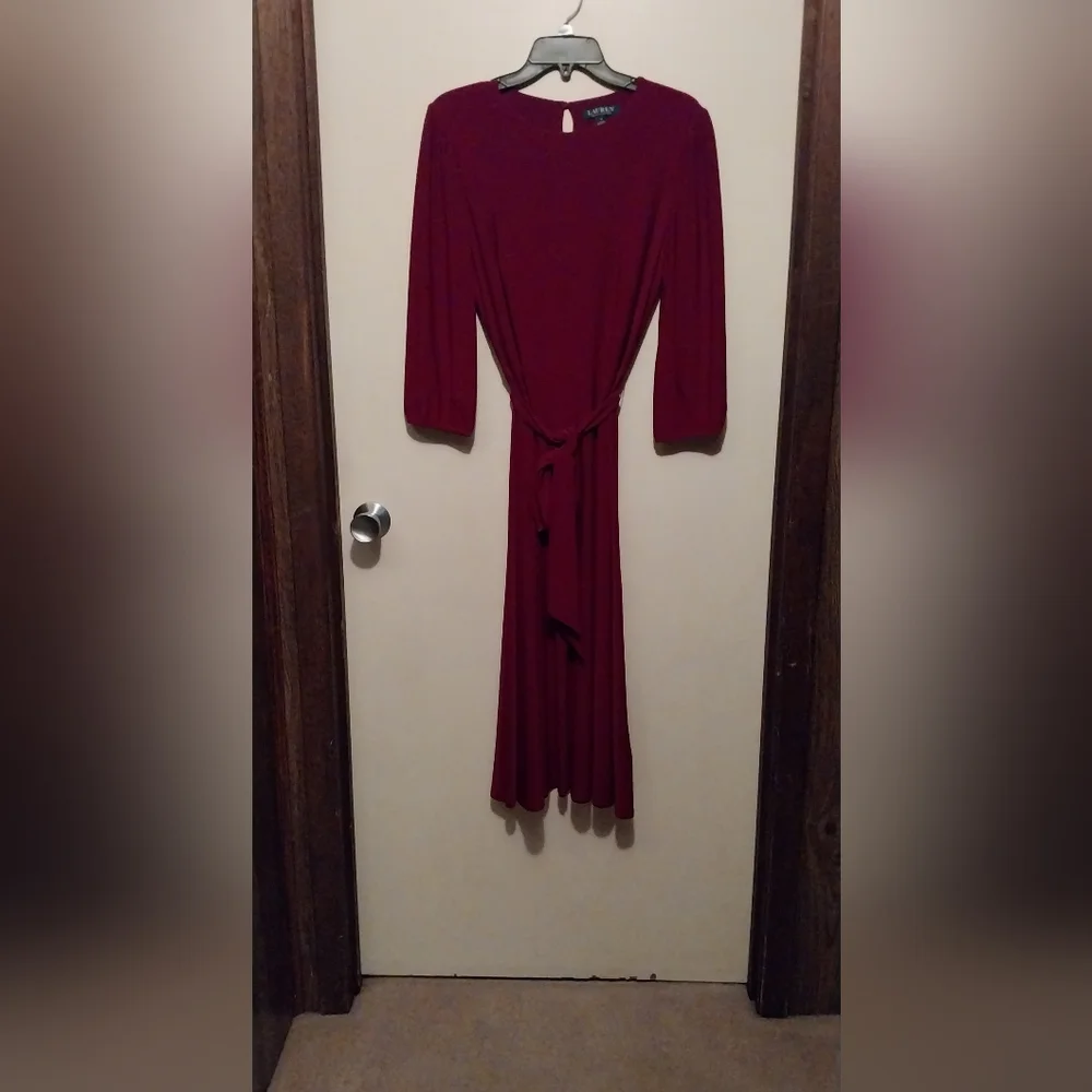 Beautiful midi dress 3/4 sleeves - Picture 2 of 3